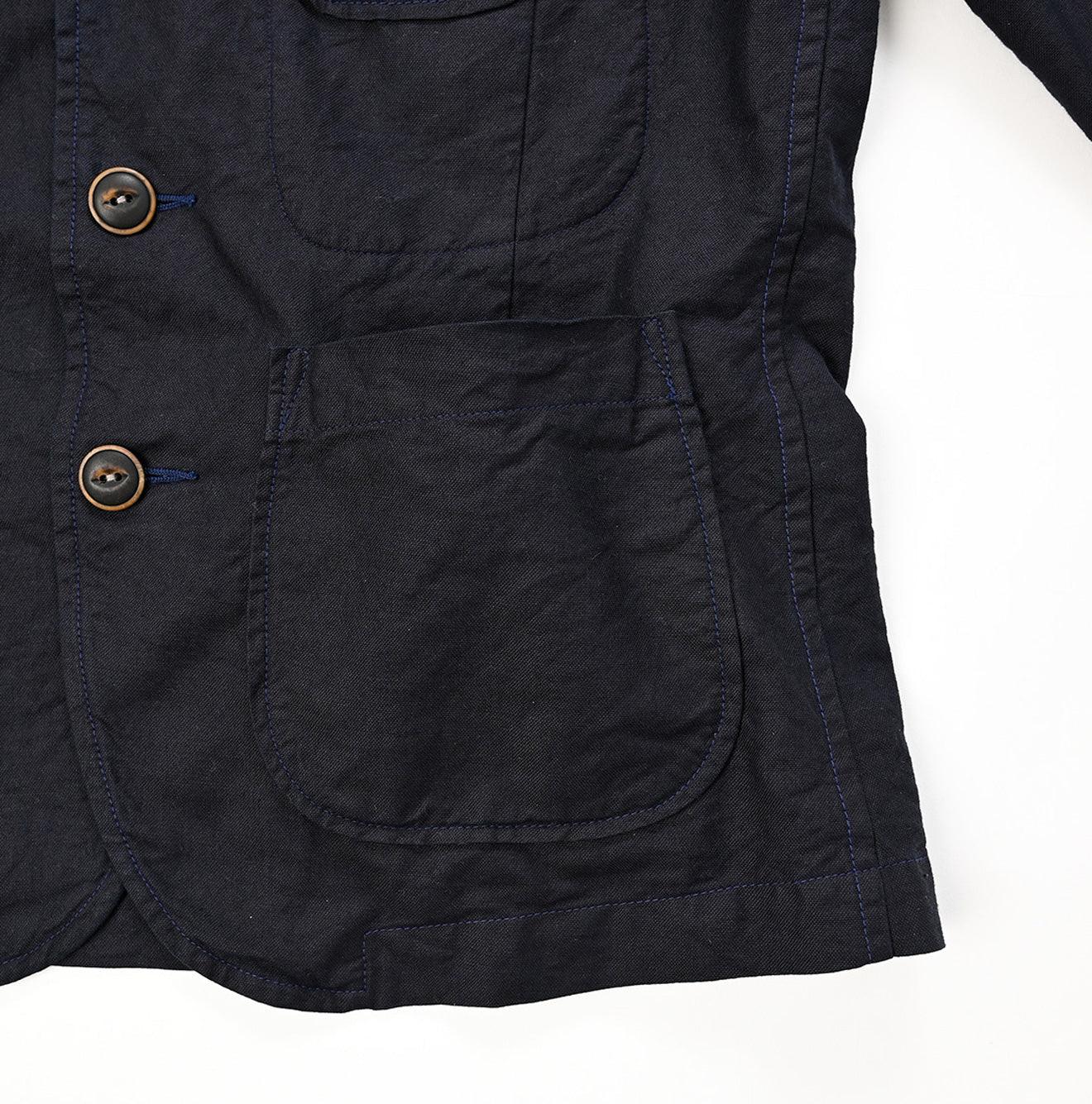 Indigo Supima Oxford Shirt Jacket