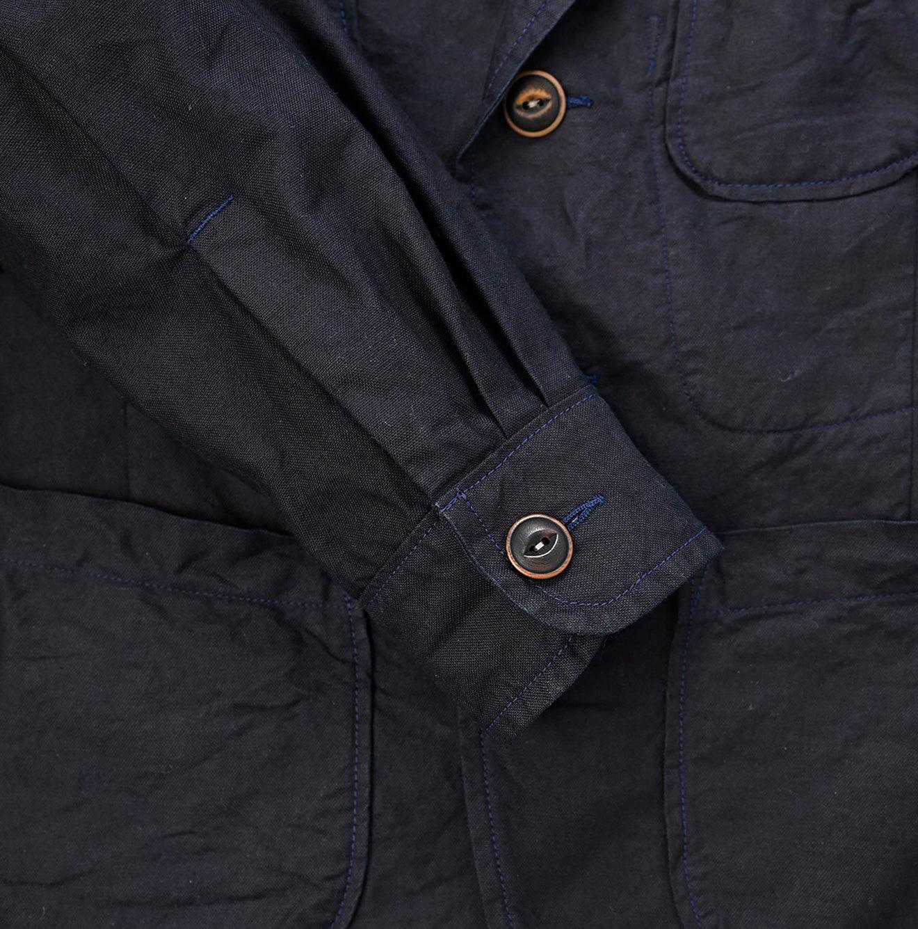 Indigo Supima Oxford Shirt Jacket