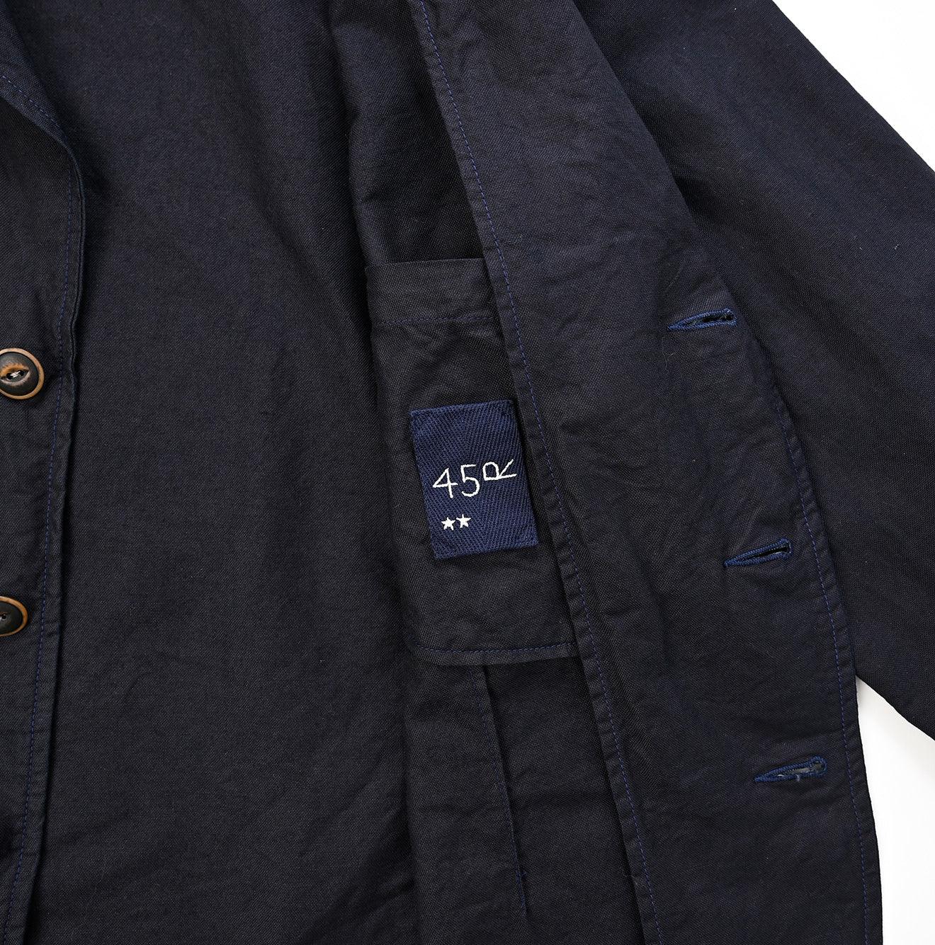 Indigo Supima Oxford Shirt Jacket