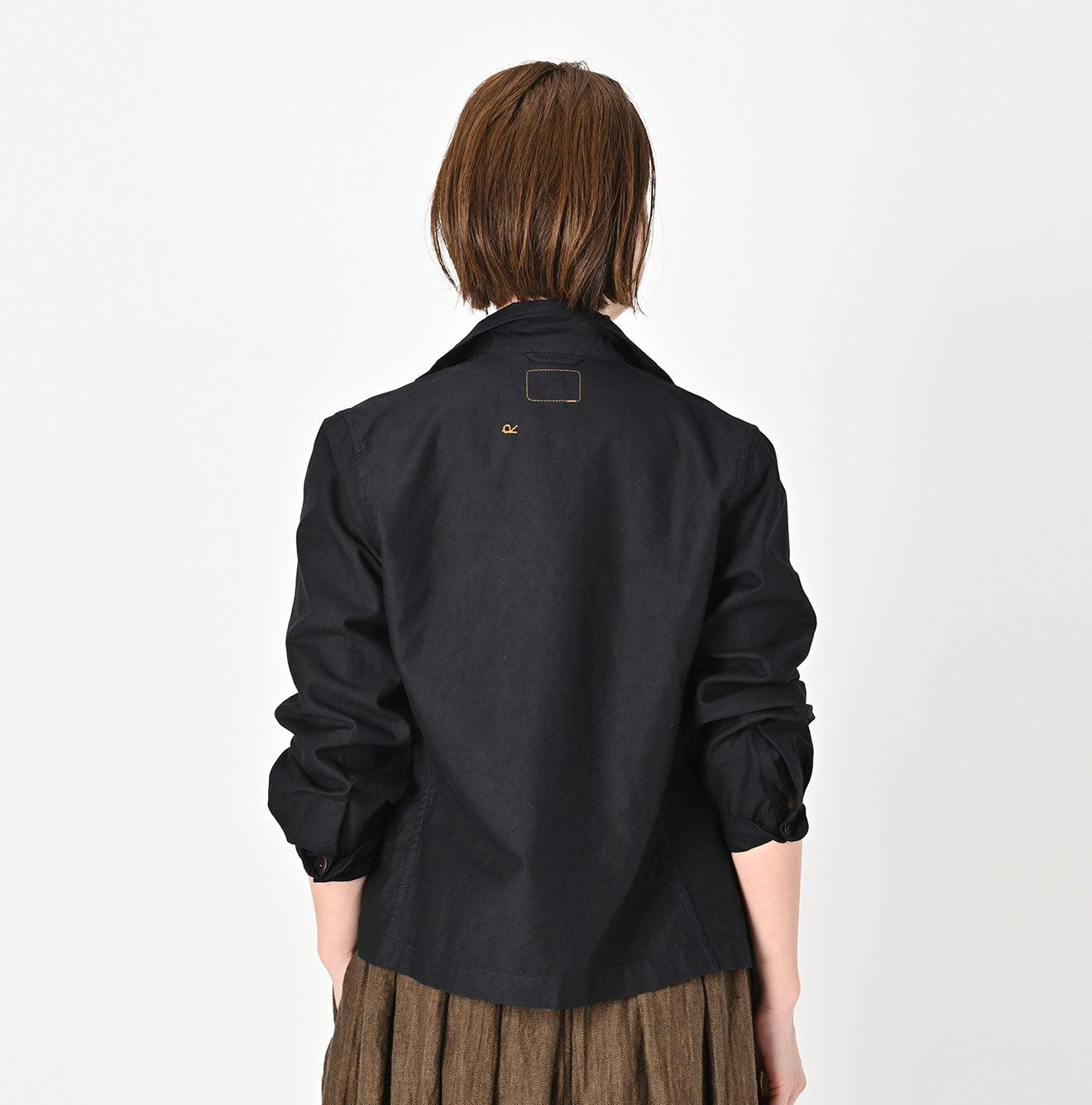 Indigo Supima Oxford Shirt Jacket