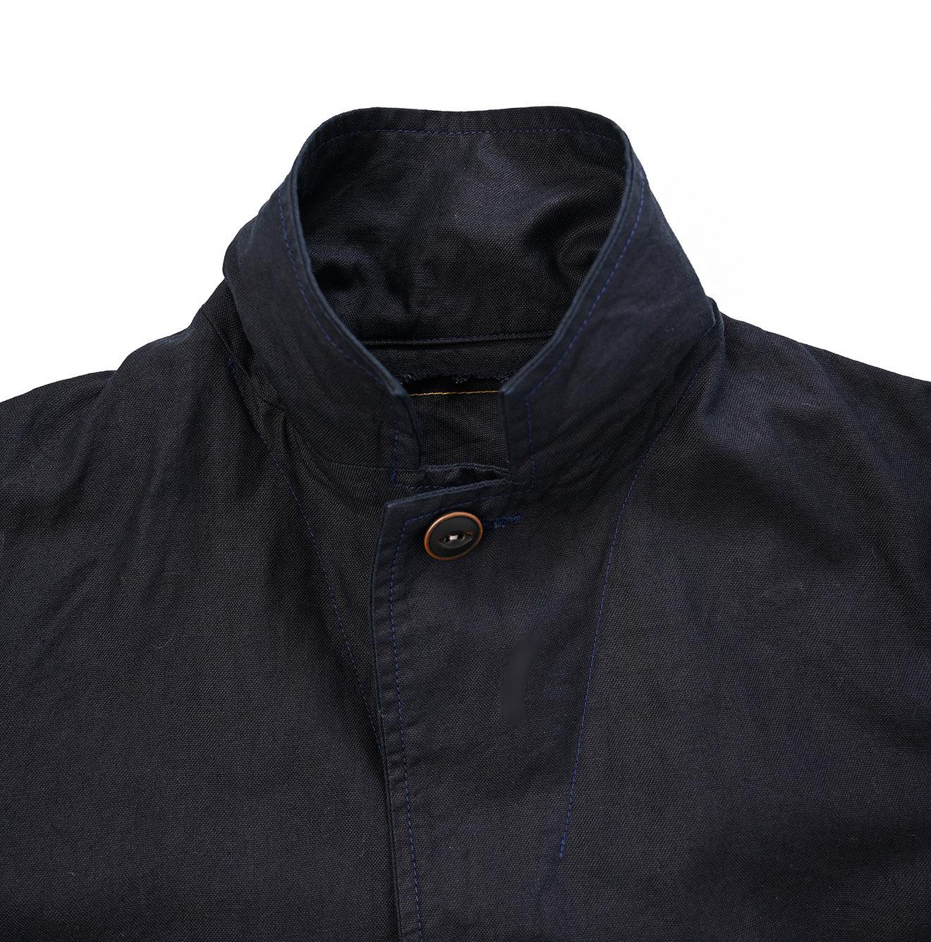 Indigo Supima Oxford Shirt Jacket