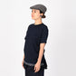 Futatabi Indigo Daily Knit-sewn Ocean Lace T-shirt