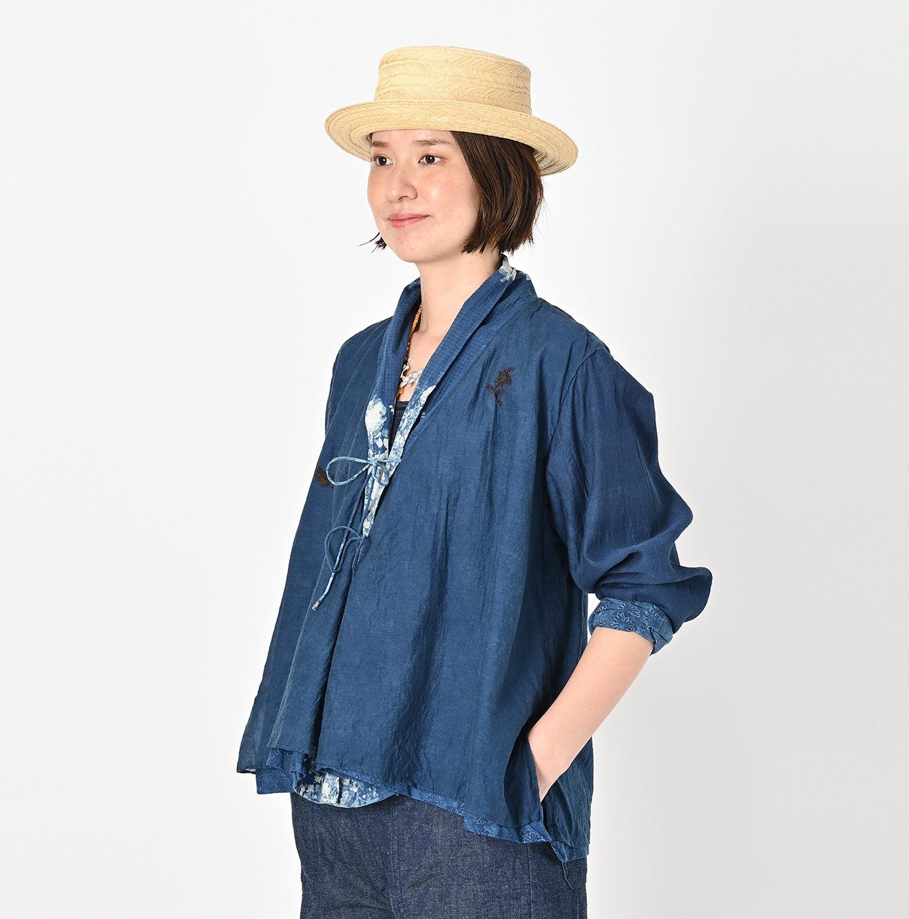 Ai Indigo Khadi puapua Bolero