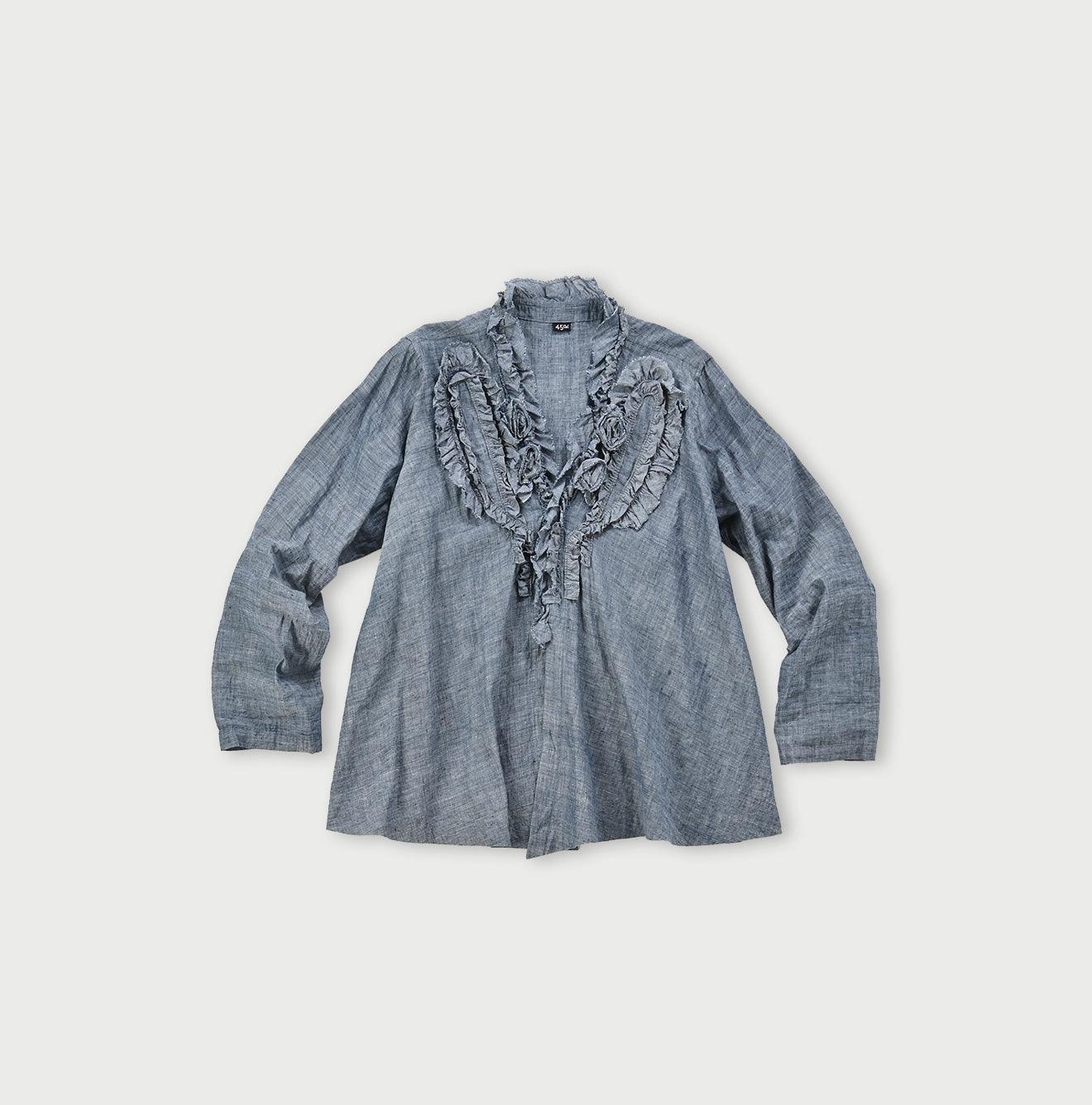 Ai Indigo Khadi Lei Lei Cachecoeur