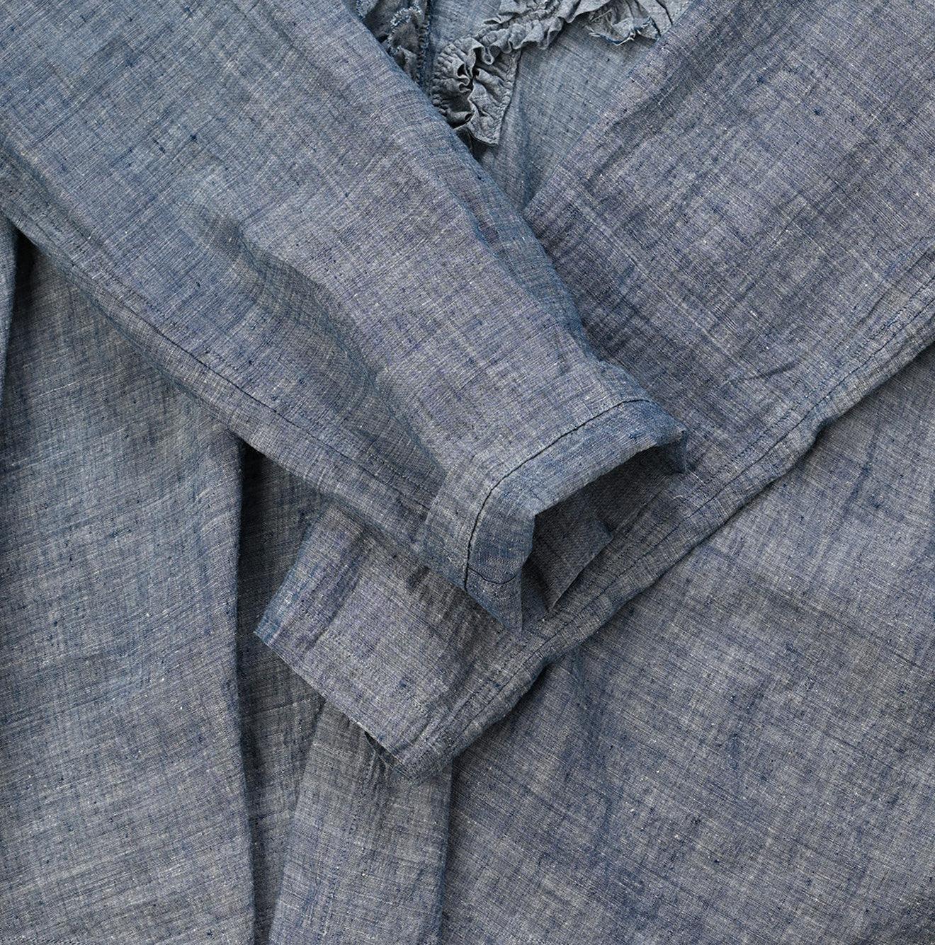Ai Indigo Khadi Lei Lei Cachecoeur