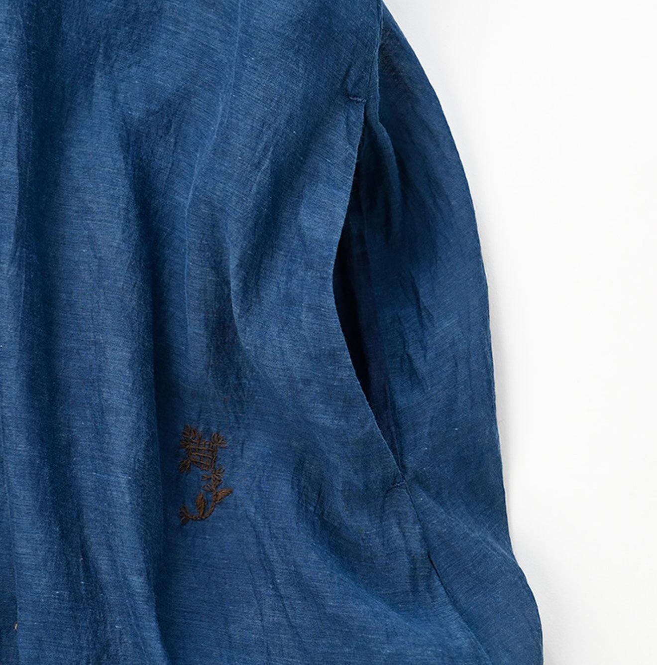 Ai Indigo Khadi puapua Dress