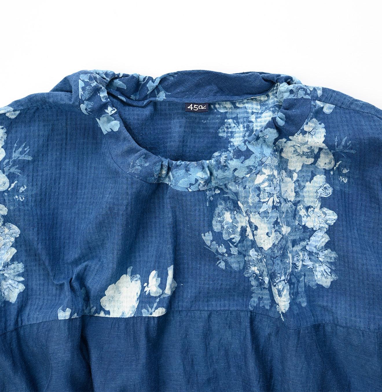 Ai Indigo Khadi puapua Dress