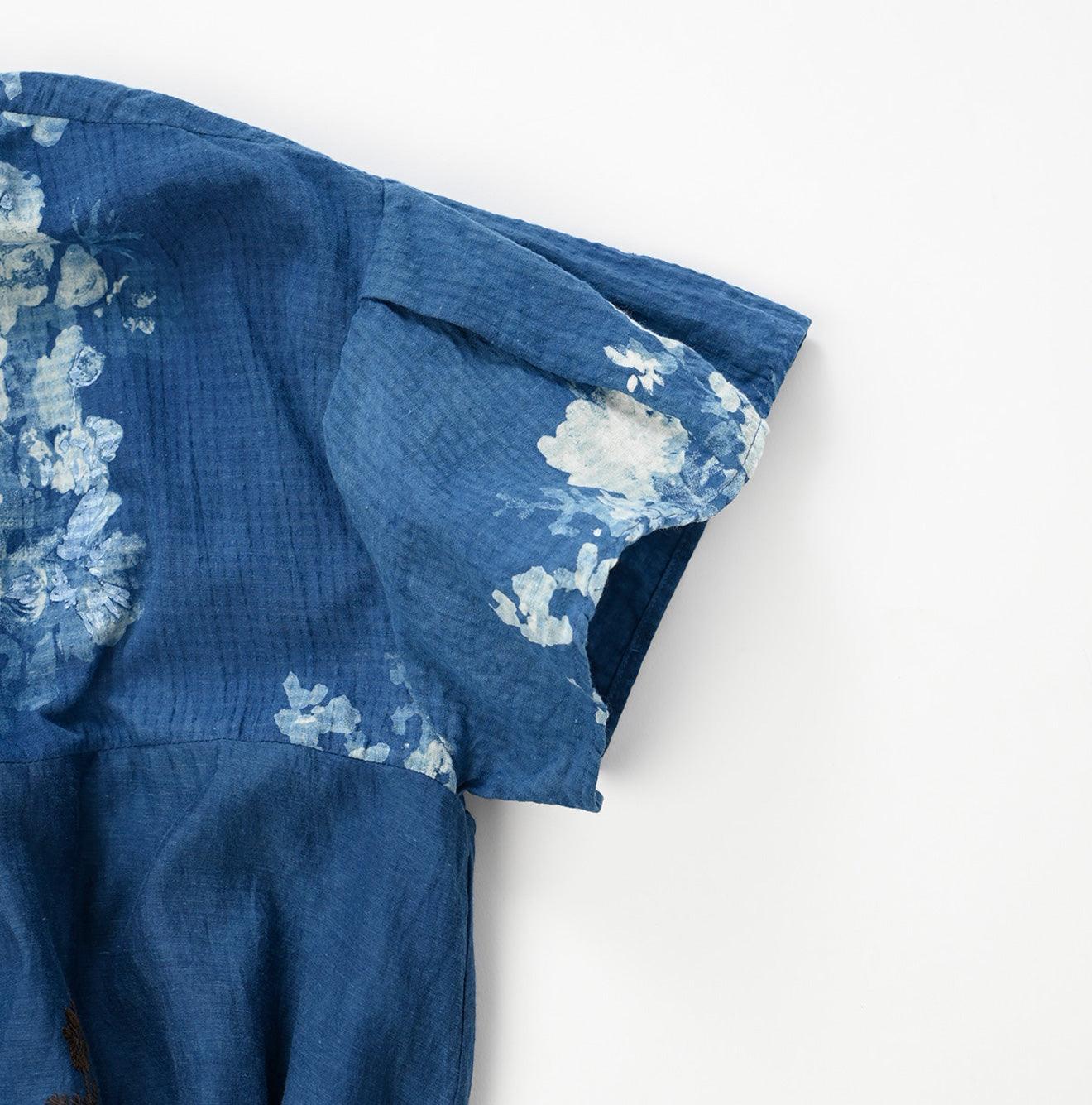 Ai Indigo Khadi puapua Dress
