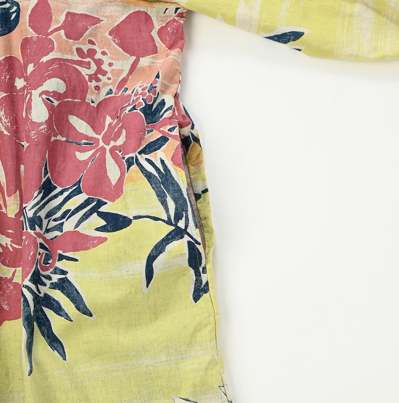 Indigo Anuenue Tuck Dress