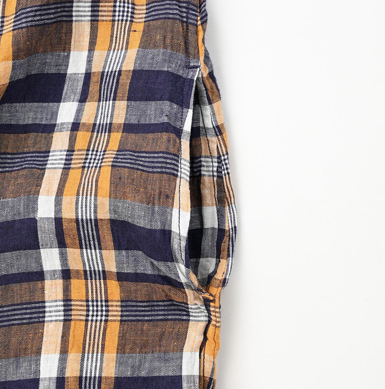 Indian Linen Madras Flare M-dress