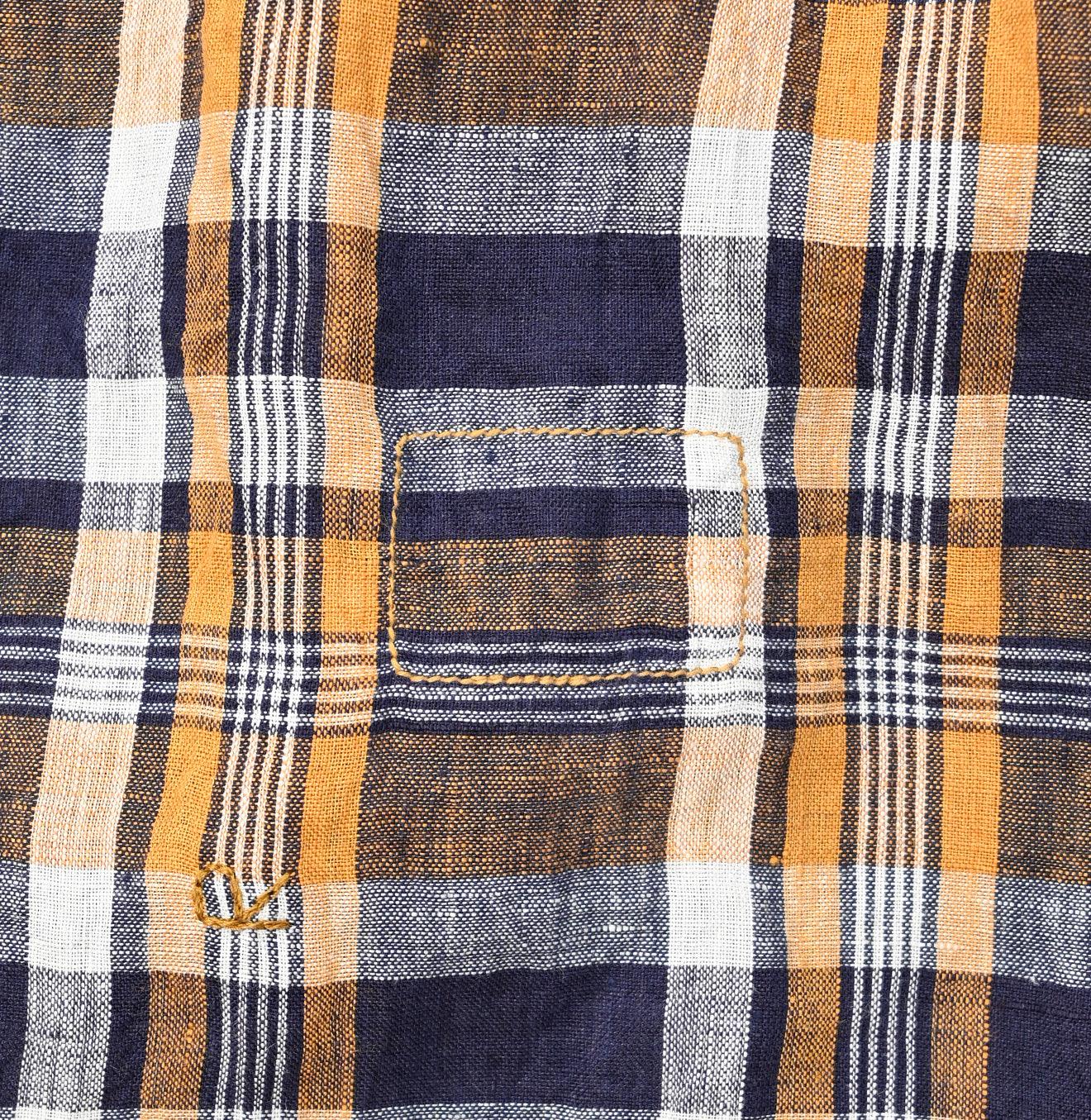 Indian Linen Madras Flare M-dress
