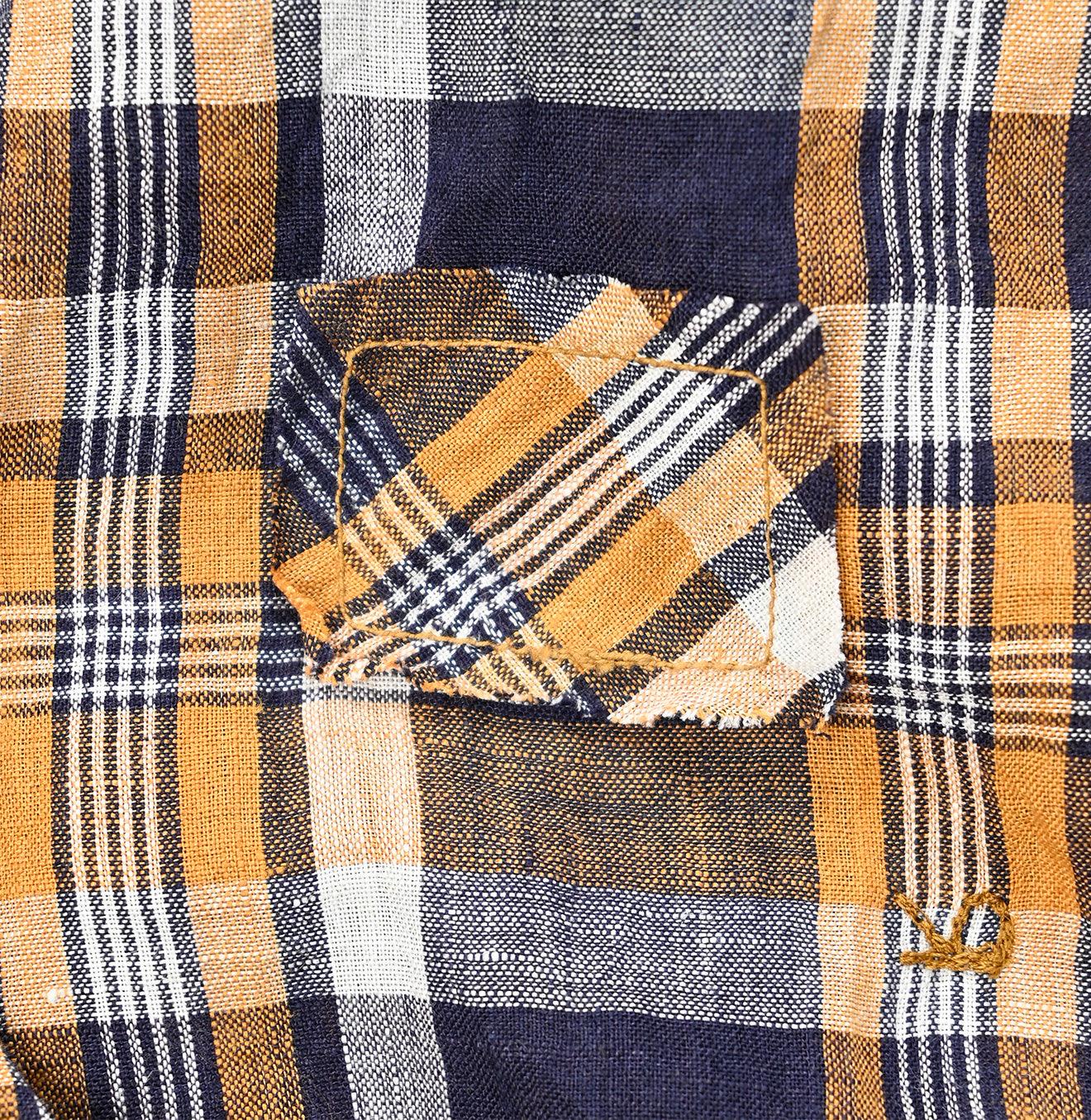 Indian Linen Madras Flare M-dress