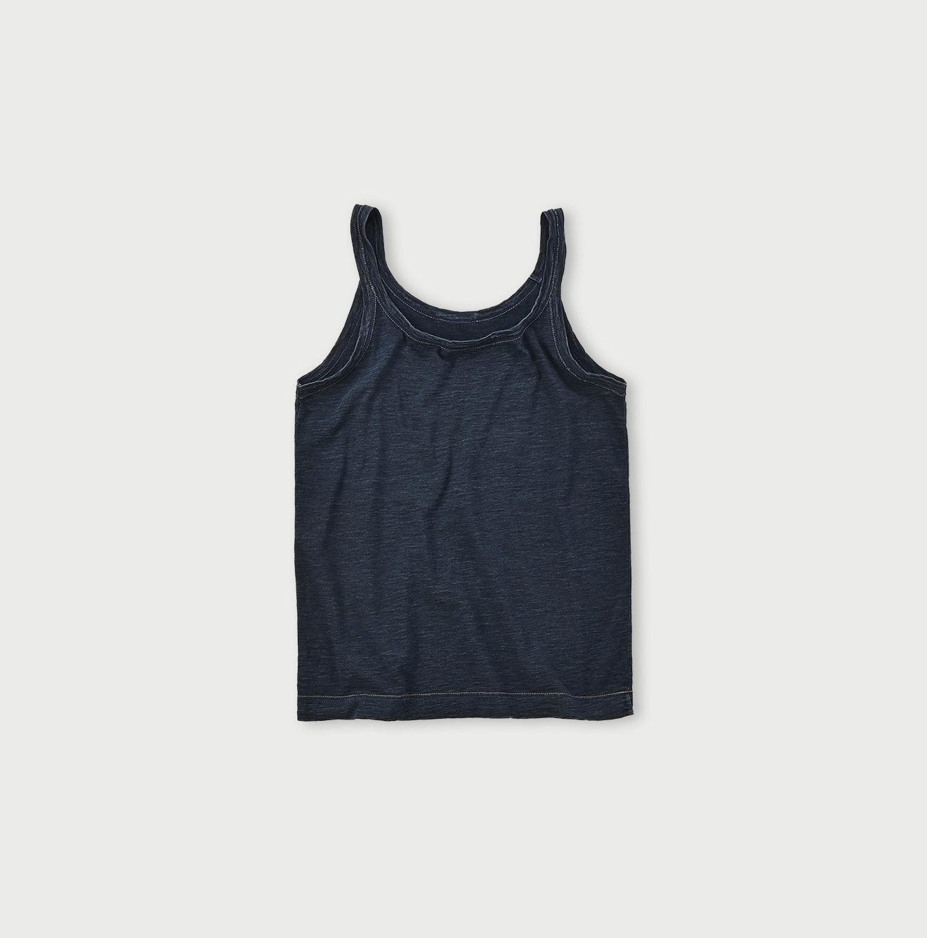 Indigo Binder Camisole Distressed