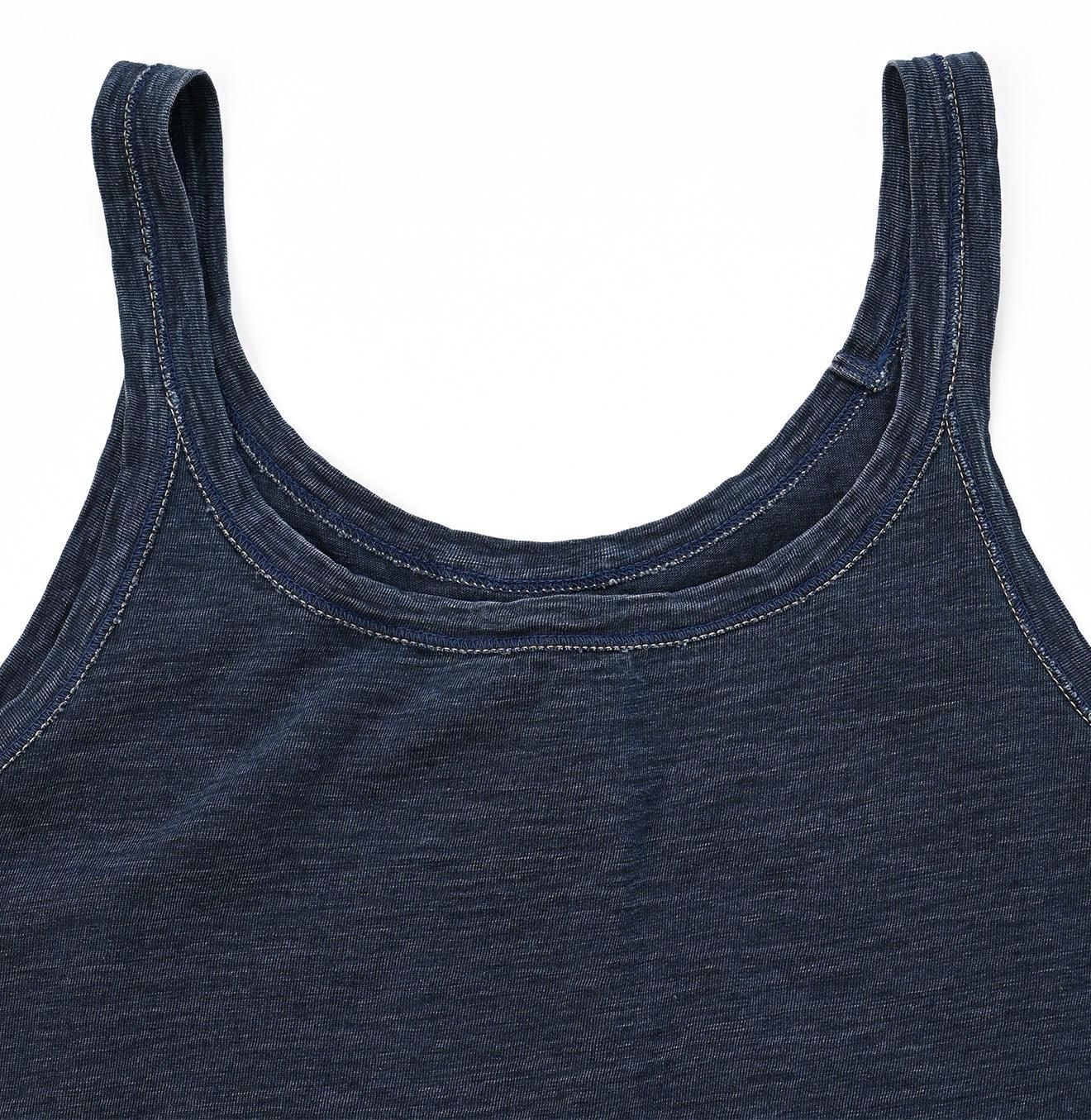 Indigo Binder Camisole Distressed