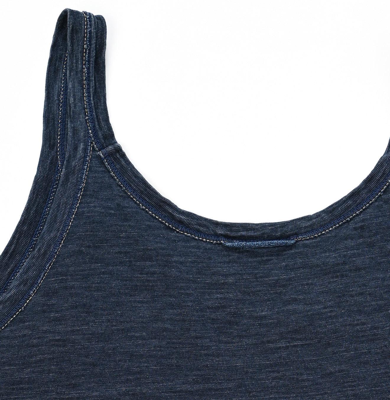 Indigo Binder Camisole Distressed
