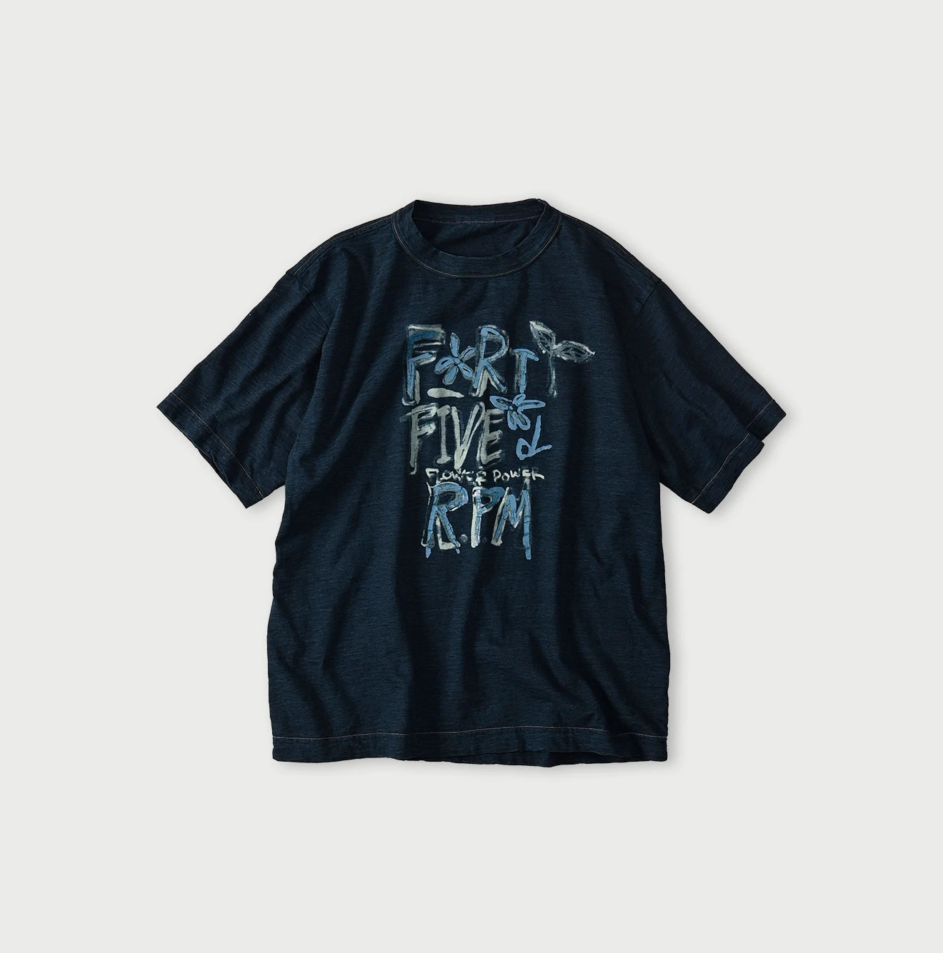 Indigo Ocean 908 Hippie Flower Logo T-shirt | 45R Official Online