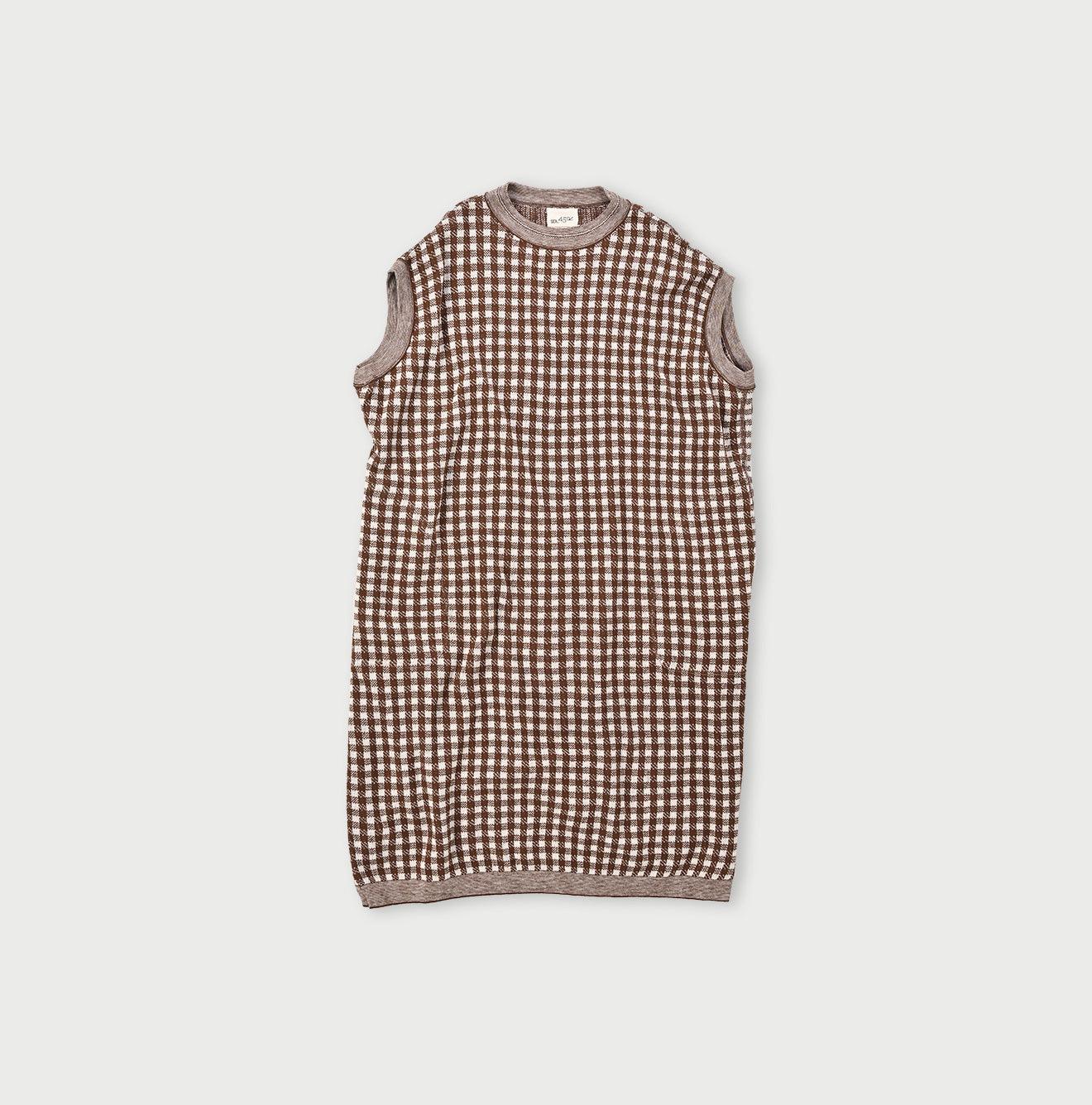 Gingham Jacquard M-dress
