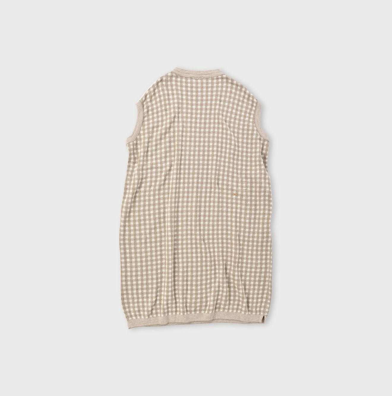 Gingham Jacquard M-dress