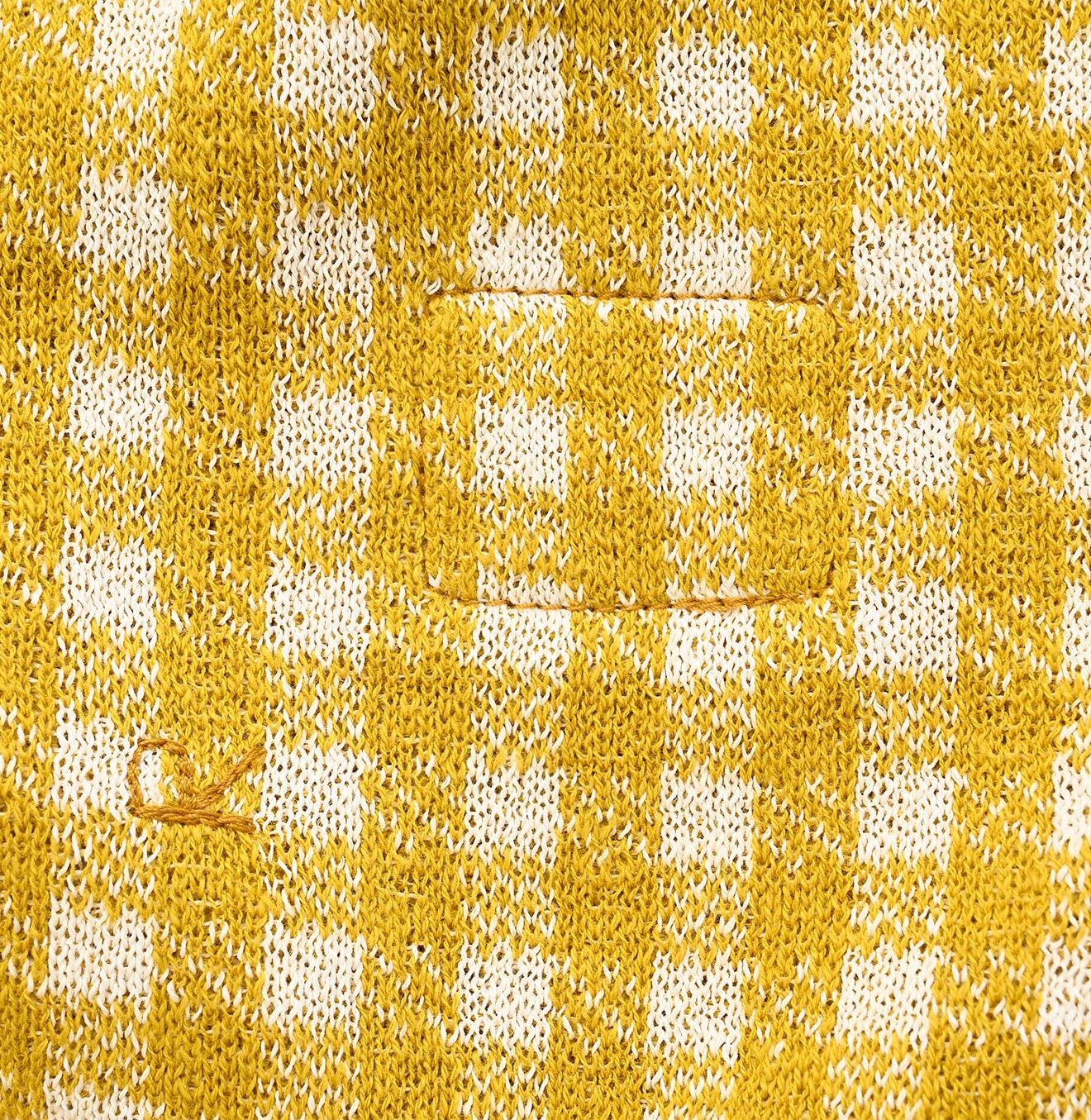 Gingham Jacquard M-dress