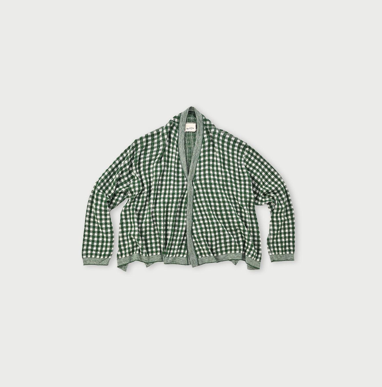 Gingham Jacquard Cachecoeur