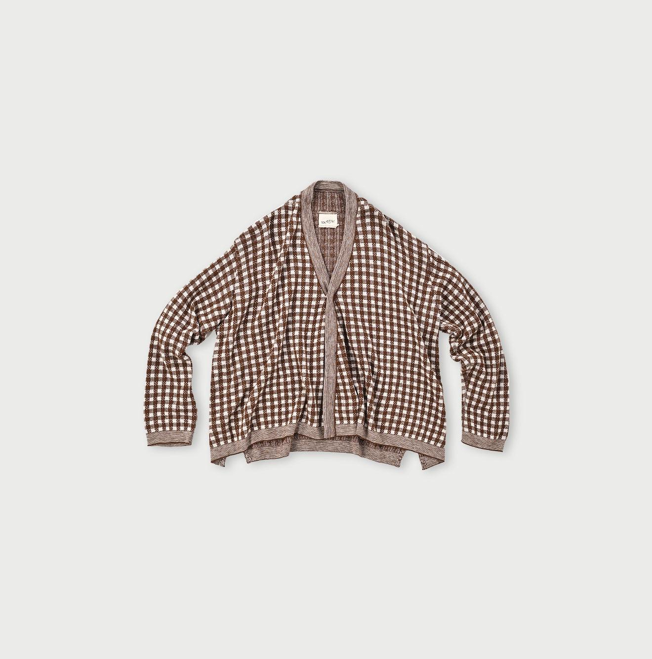Gingham Jacquard Cachecoeur