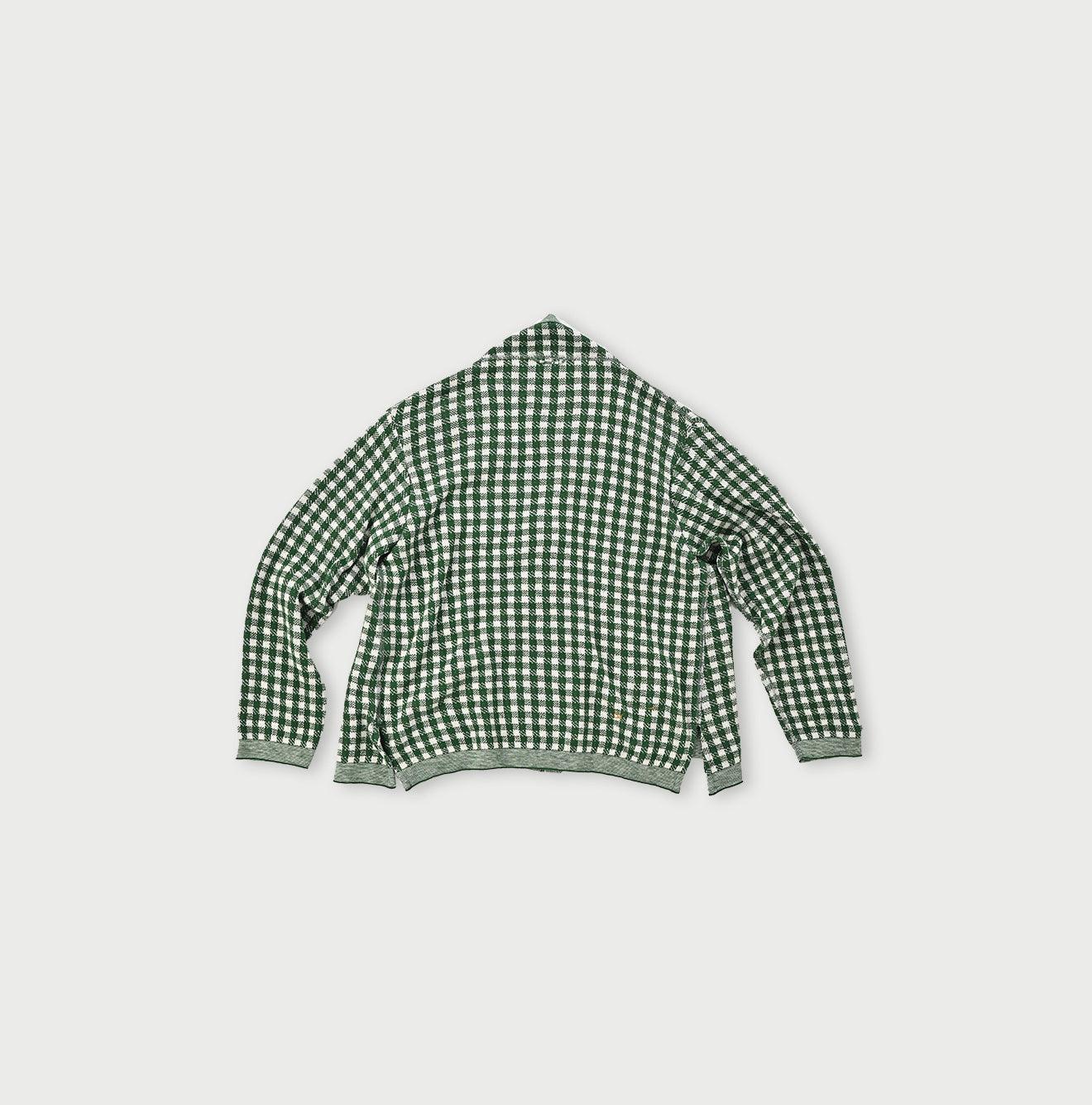 Gingham Jacquard Cachecoeur