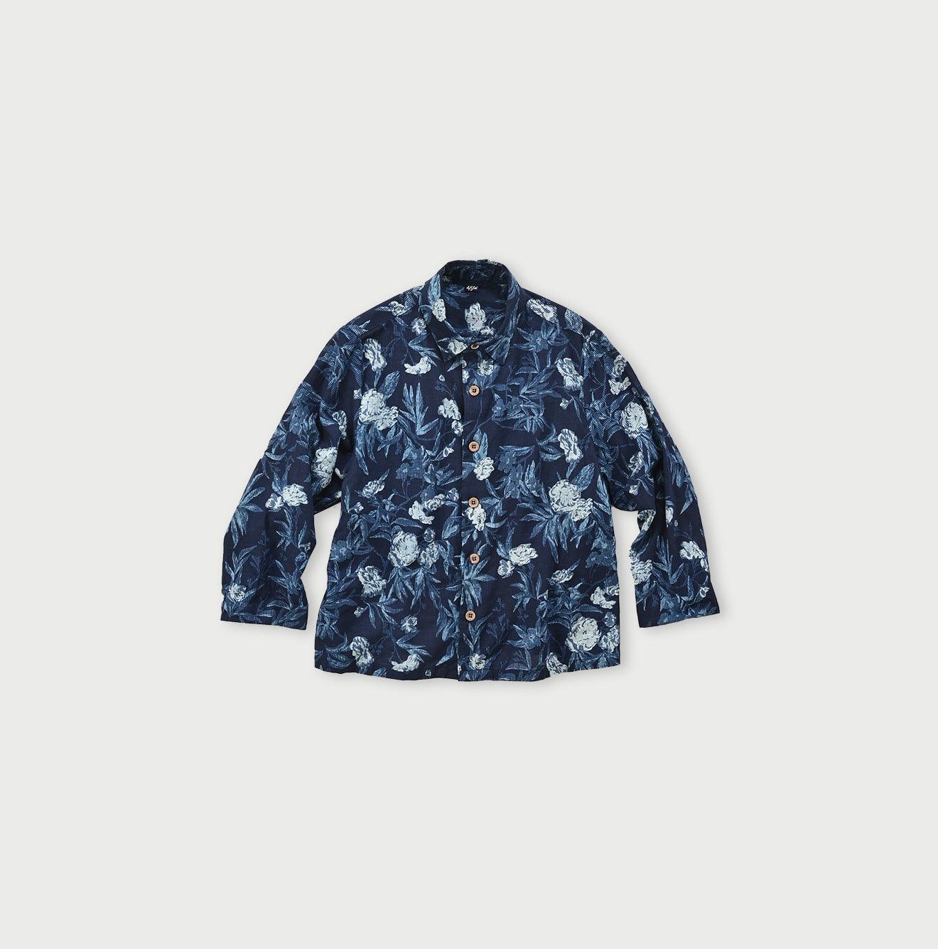 Indigo Doamahira Garden Balsam Square Shirt