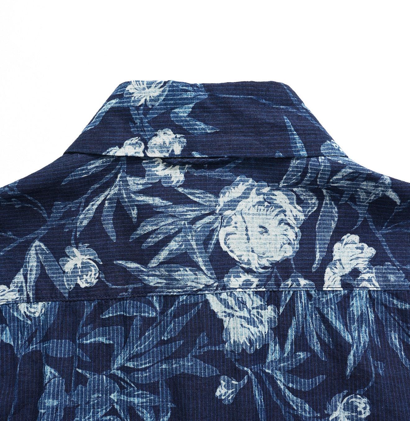 Indigo Doamahira Garden Balsam Square Shirt