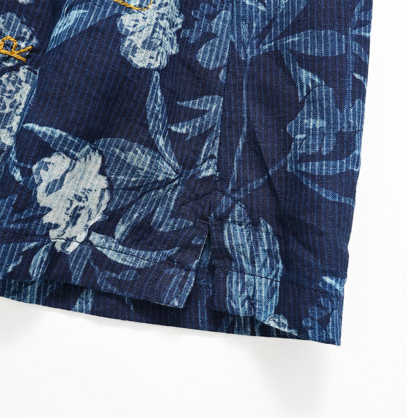 Indigo Doamahira Garden Balsam Square Shirt