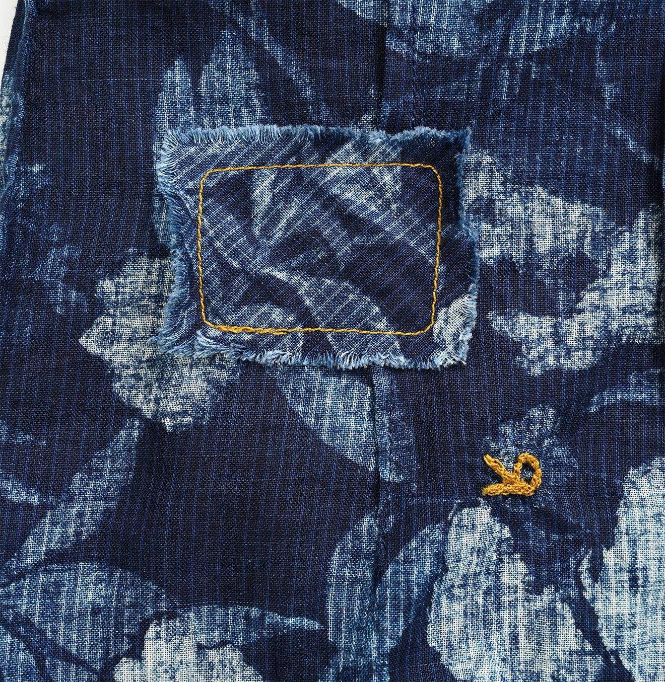 Indigo Doamahira Garden Balsam Square Shirt