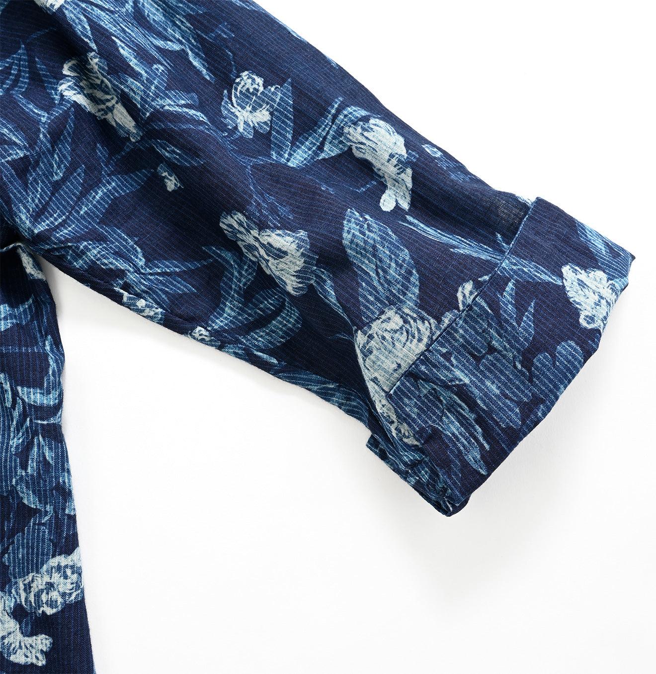 Indigo Doamahira Garden Balsam Square Shirt