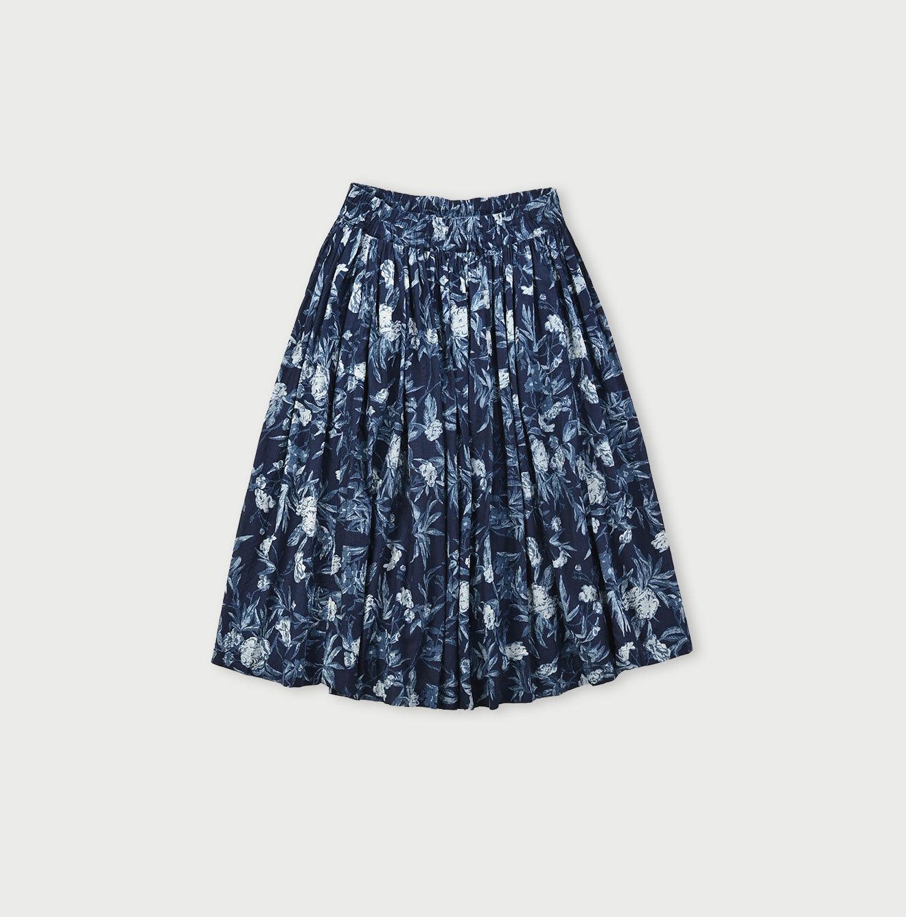 Indigo Doamahira Garden Balsam Easy Skirt