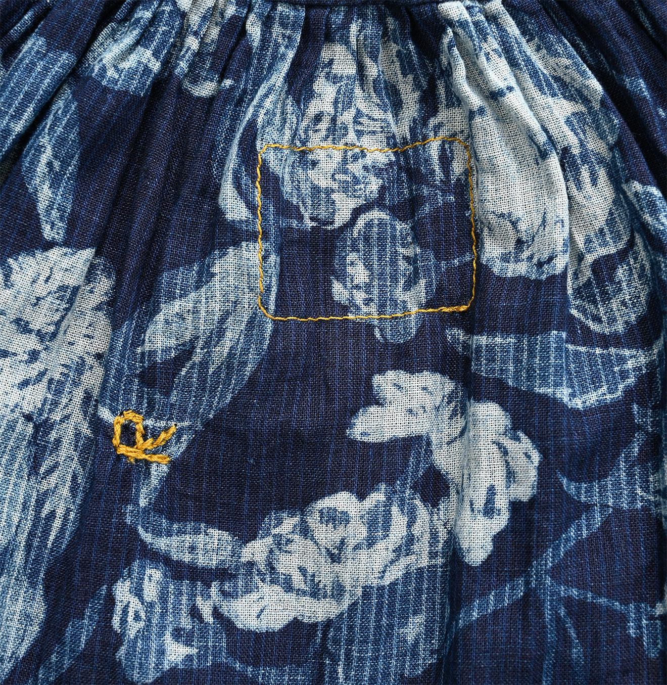 Indigo Doamahira Garden Balsam Easy Skirt