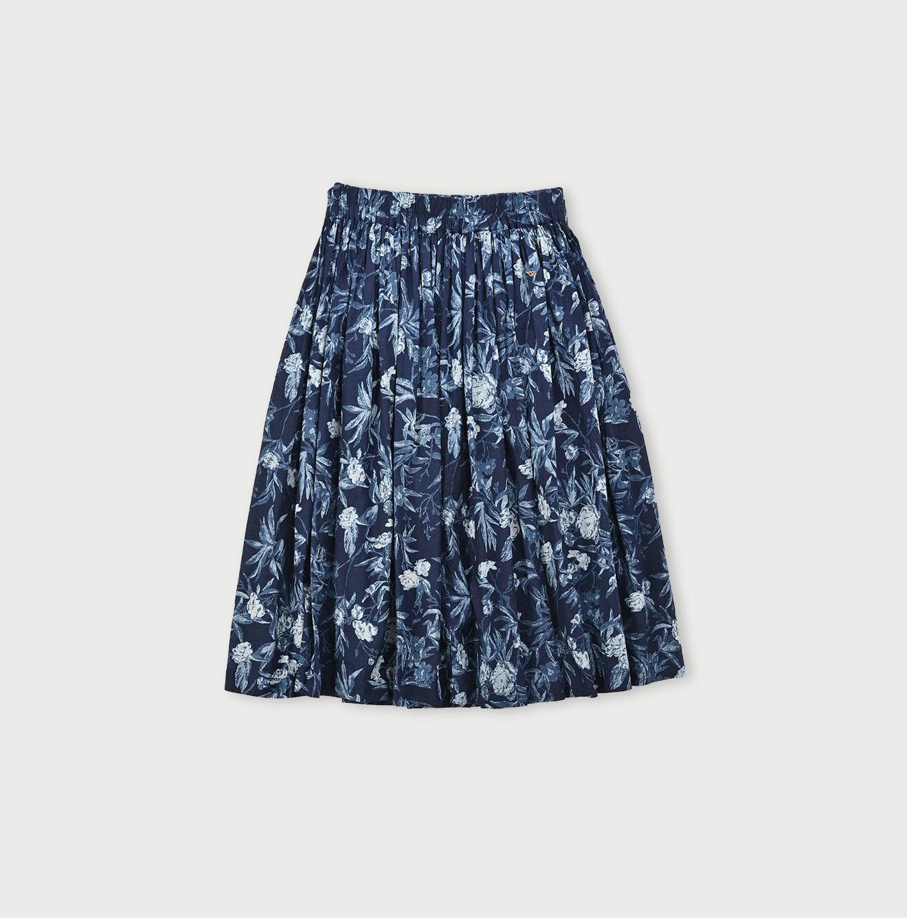 Indigo Doamahira Garden Balsam Easy Skirt