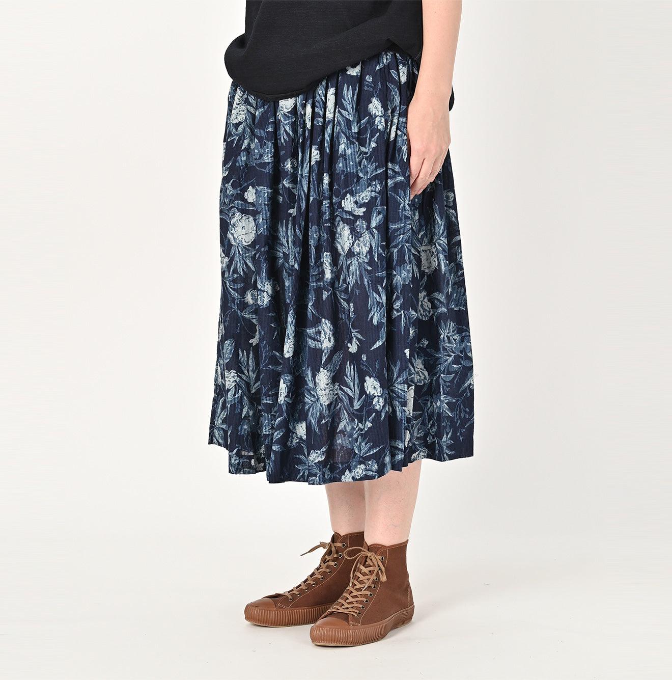 Indigo Doamahira Garden Balsam Easy Skirt