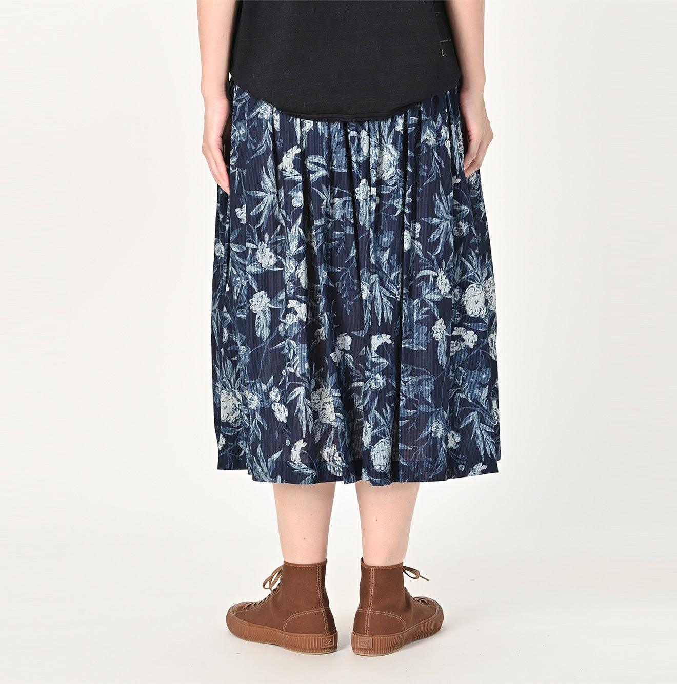Indigo Doamahira Garden Balsam Easy Skirt