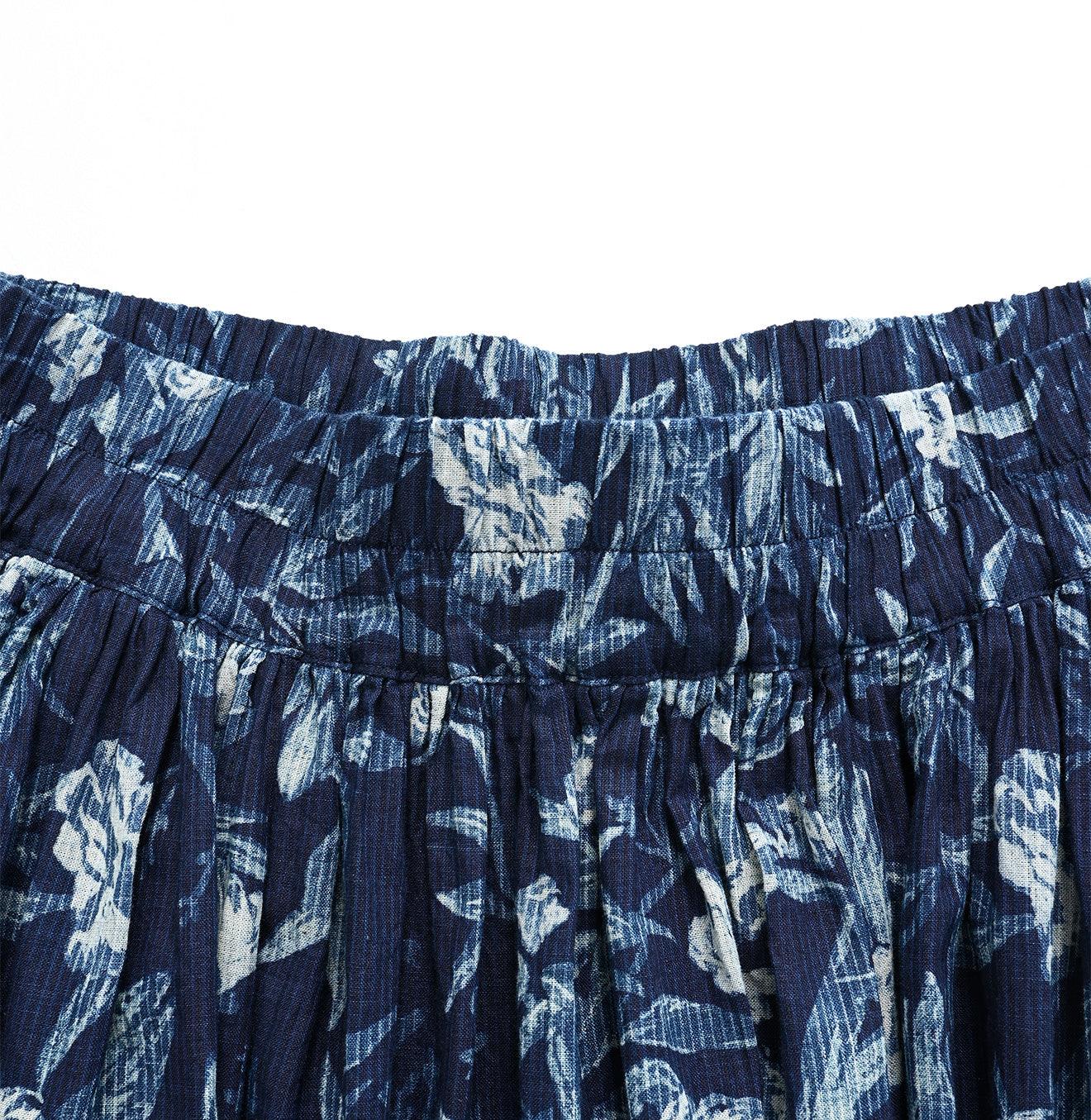 Indigo Doamahira Garden Balsam Easy Skirt
