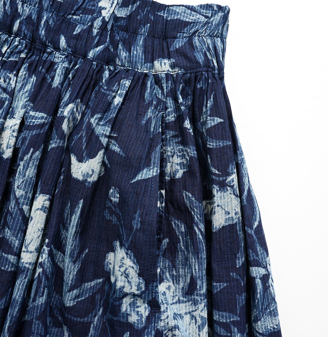 Indigo Doamahira Garden Balsam Easy Skirt