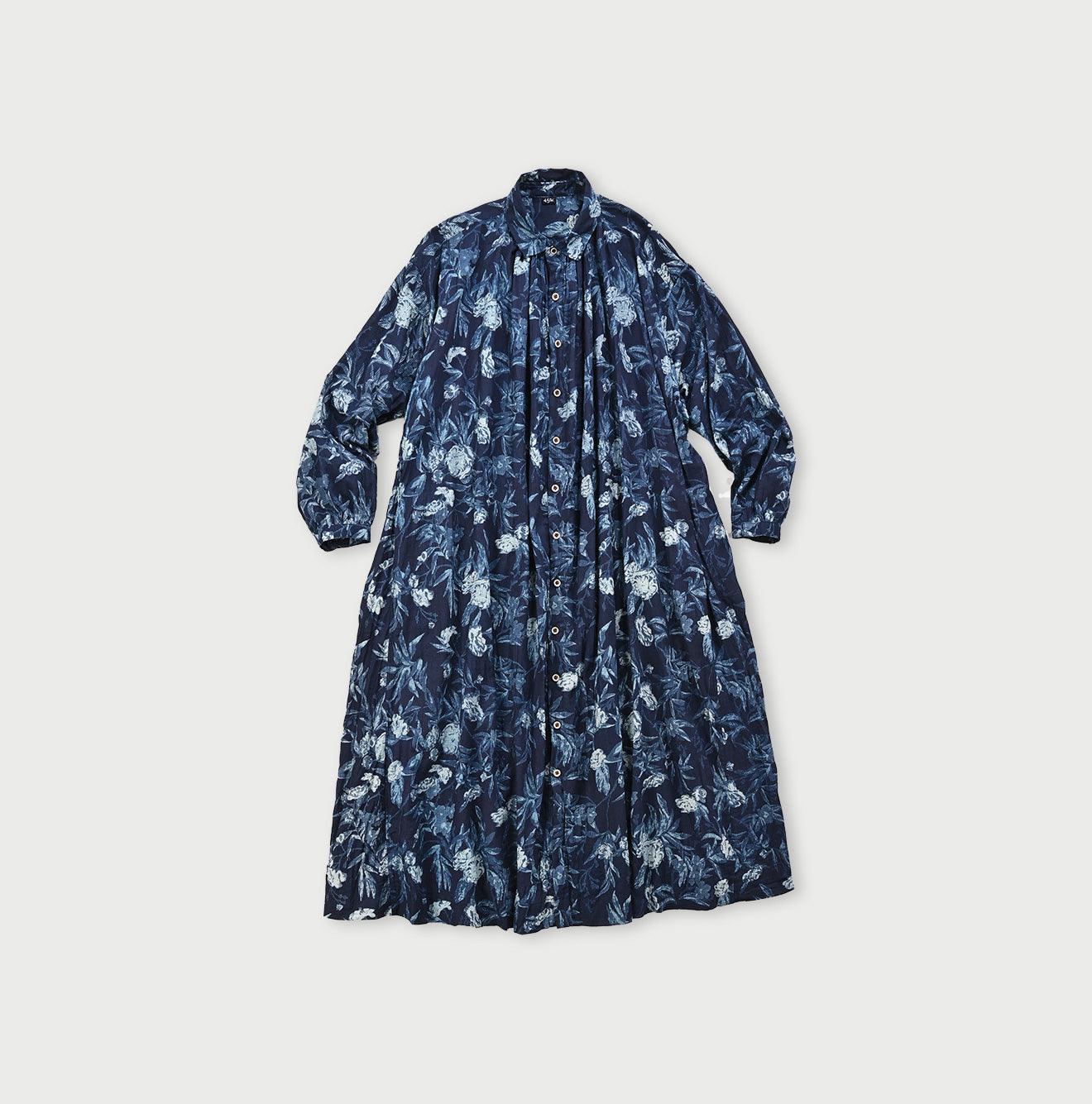 靛蓝色 Doamahira Garden Balsam Kushukushu 连衣裙
