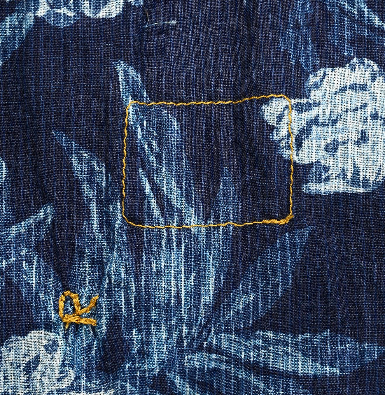 靛蓝色 Doamahira Garden Balsam Kushukushu 连衣裙