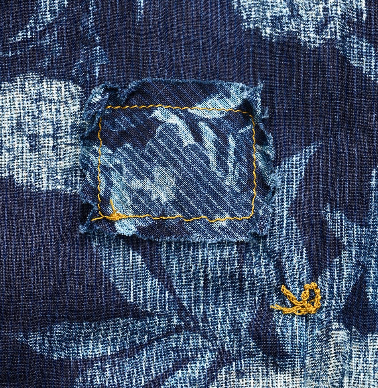 靛蓝色 Doamahira Garden Balsam Kushukushu 连衣裙