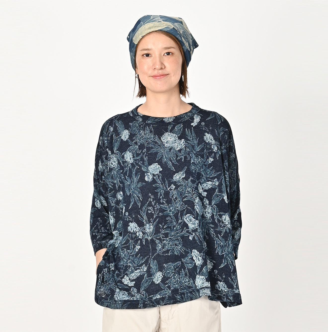 Indigo Garden Balsam Knit-sewn Big Slit