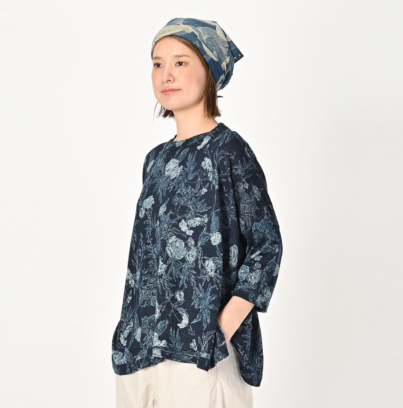 Indigo Garden Balsam Knit-sewn Big Slit