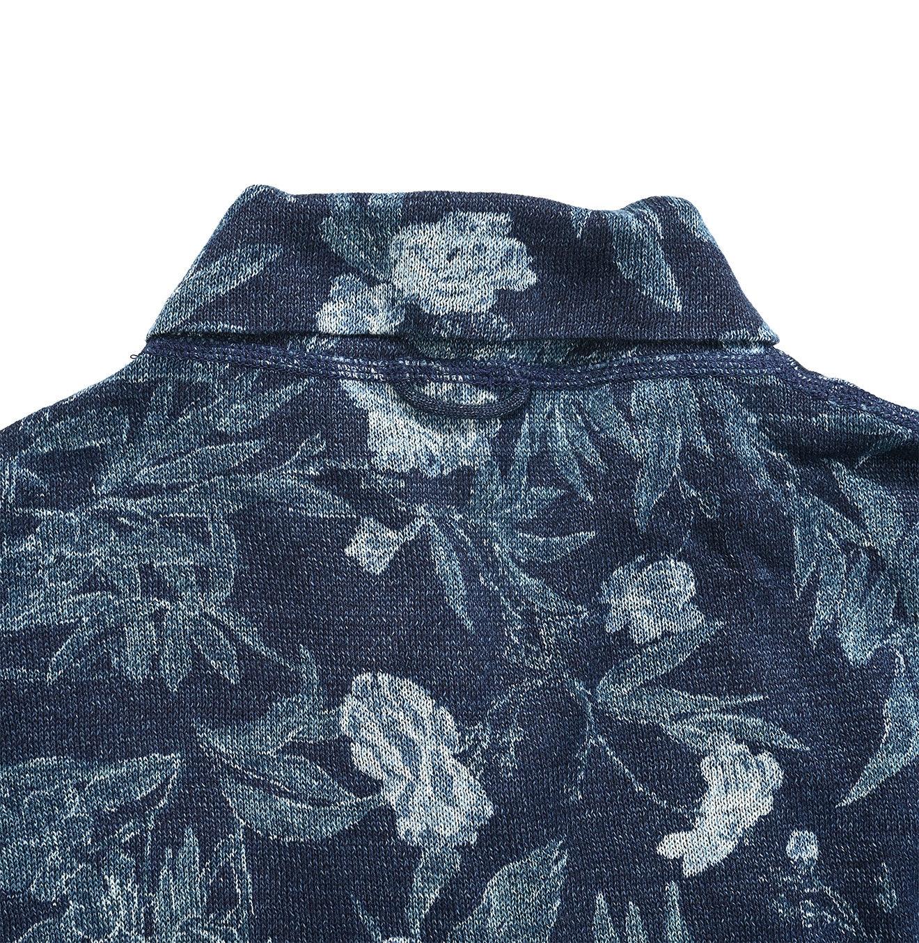 Indigo Garden Balsam Knit-sewn Cachecoeur
