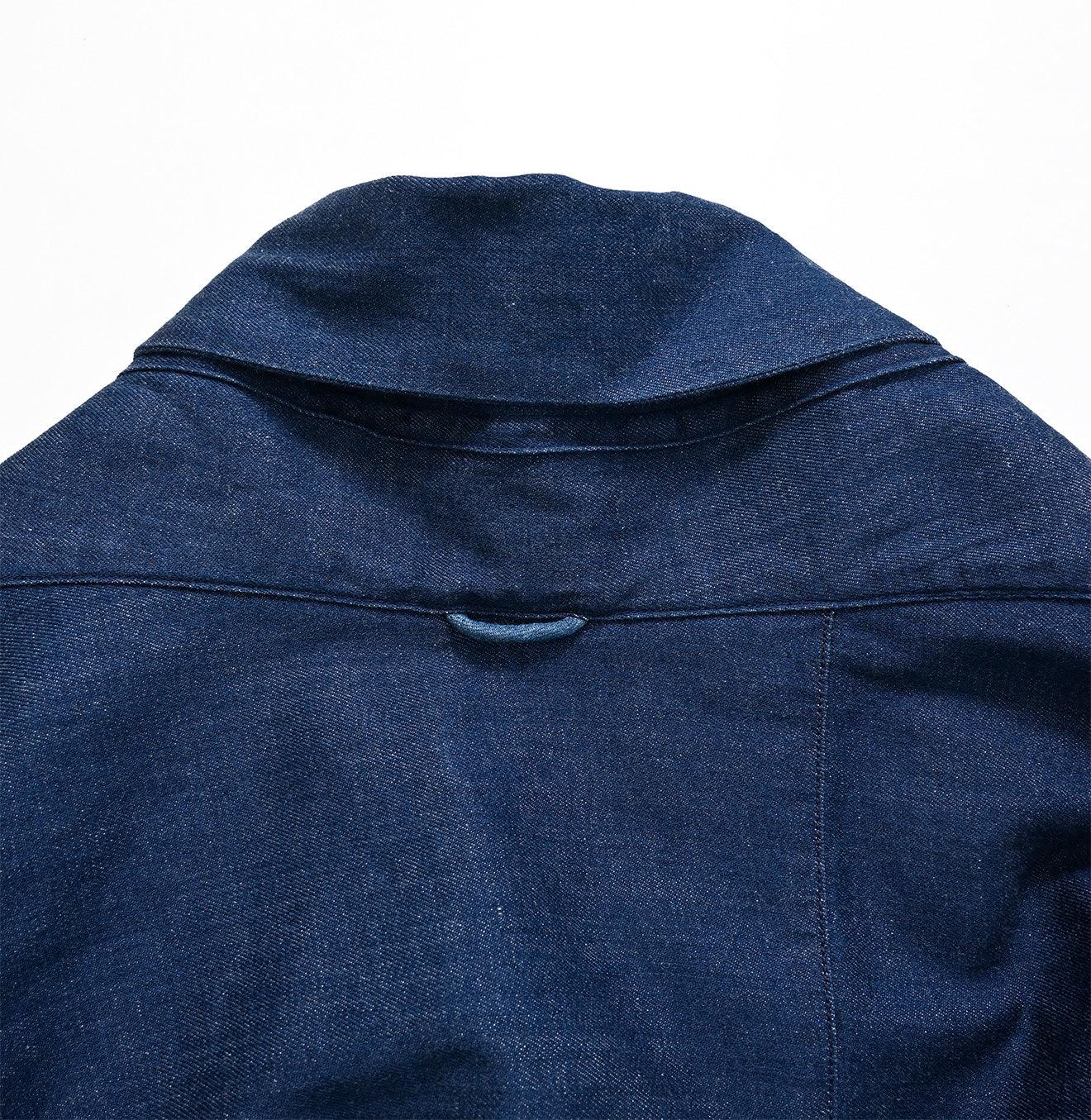 Indigo Patchwork Reversible Bolero