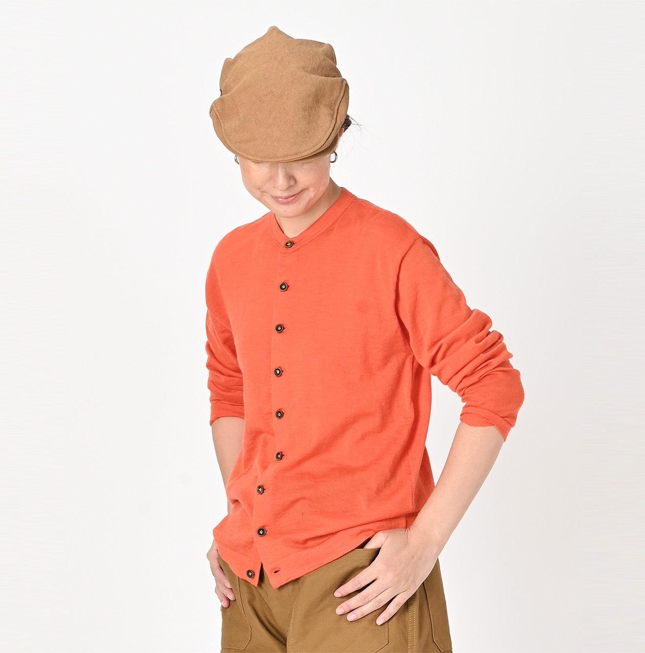 Float Knit-sewn Cardigan