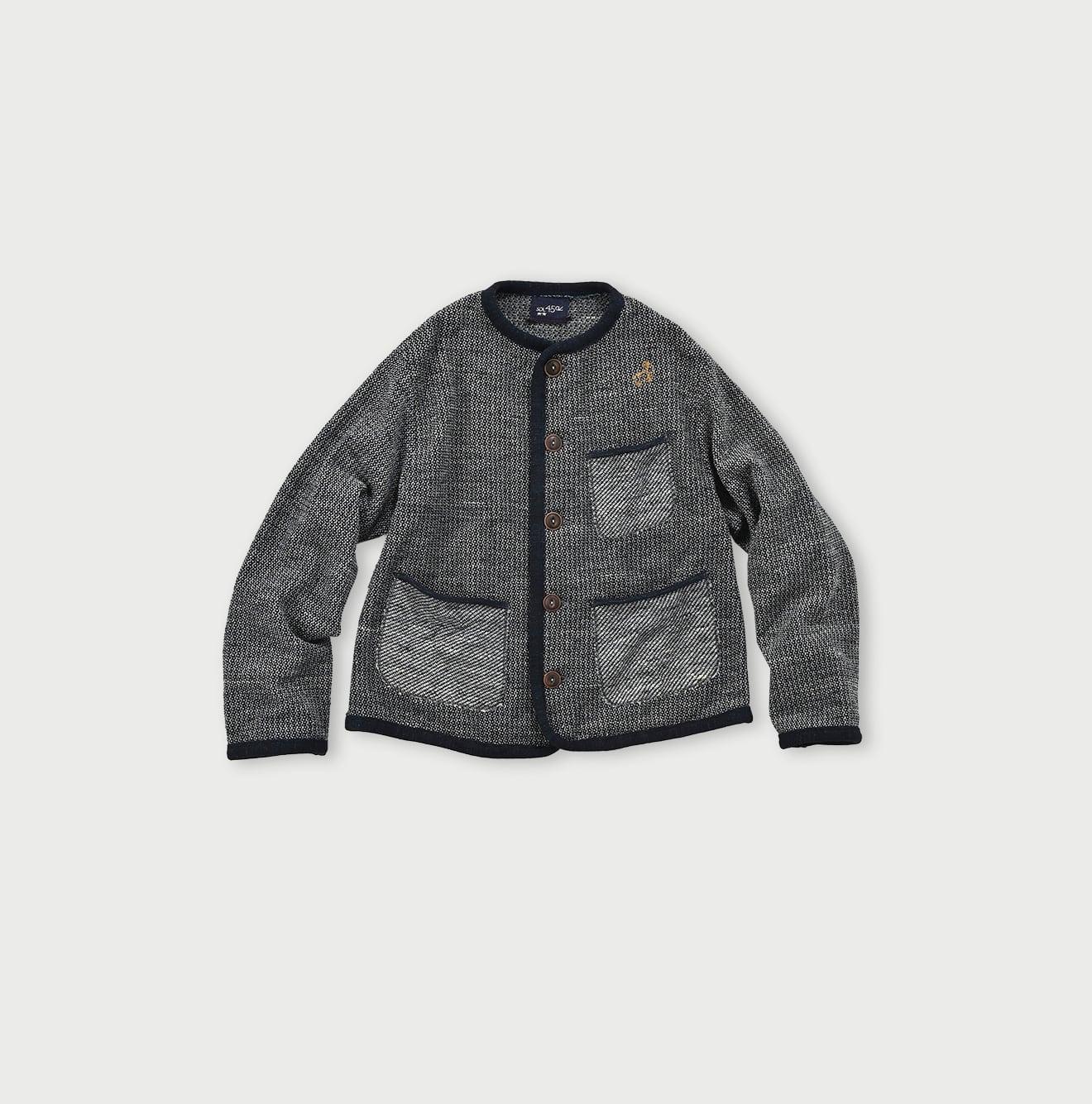 Cotton Tweed Bolero Cardigan