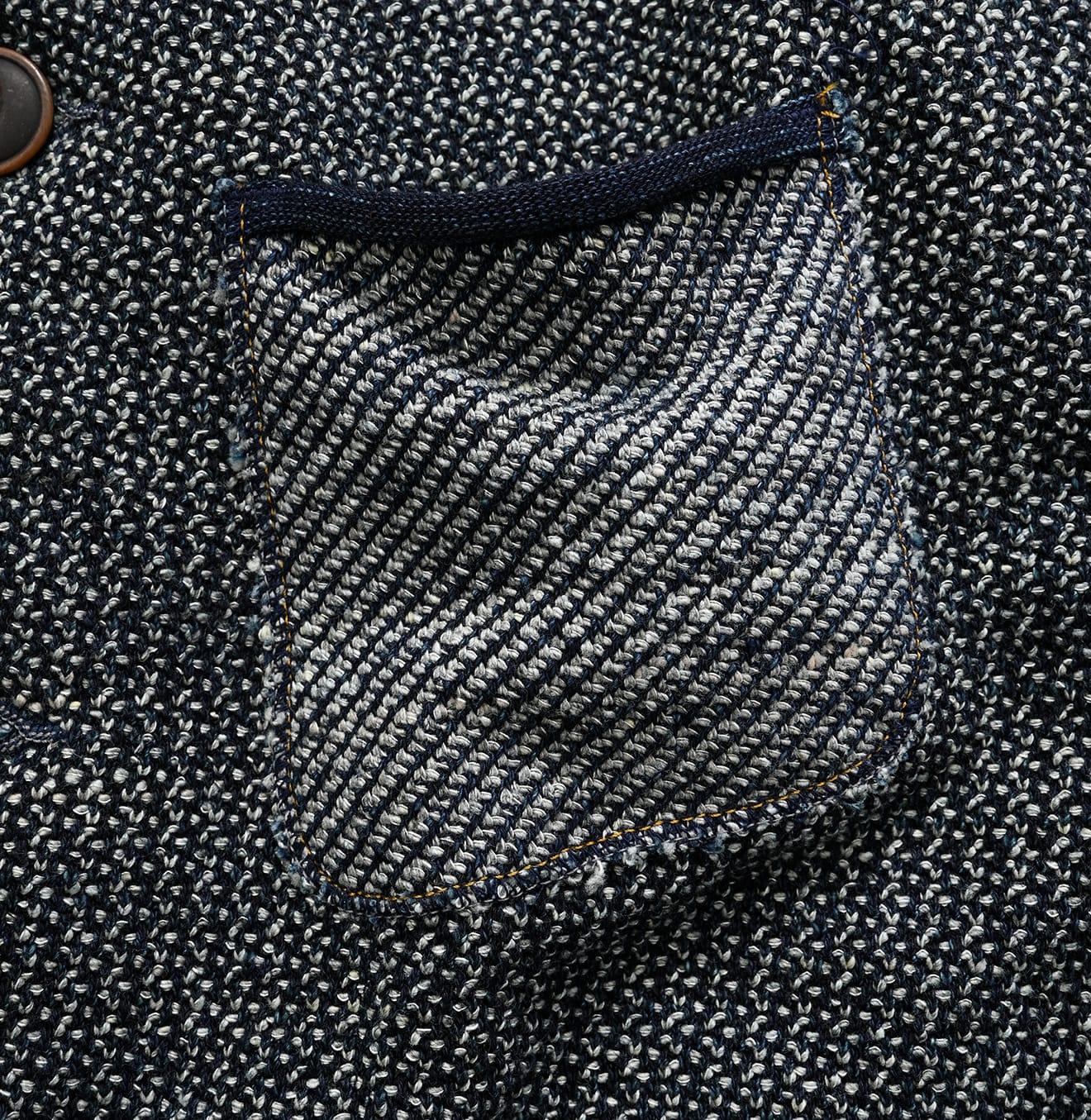 Cotton Tweed Bolero Cardigan