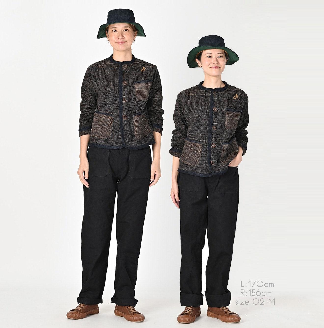 Cotton Tweed Bolero Cardigan