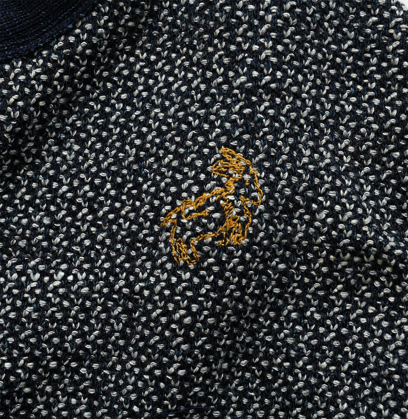 Cotton Tweed Bolero Cardigan